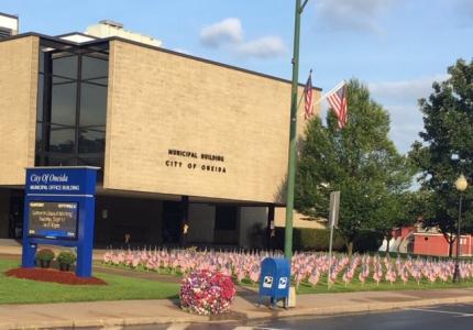 Oneida City Hall offices in the City of Oneida