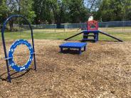 City of Oneida Dog Park playground for small dogs