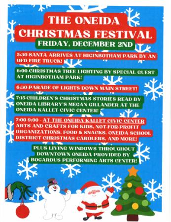 Christmas Festival Flyer